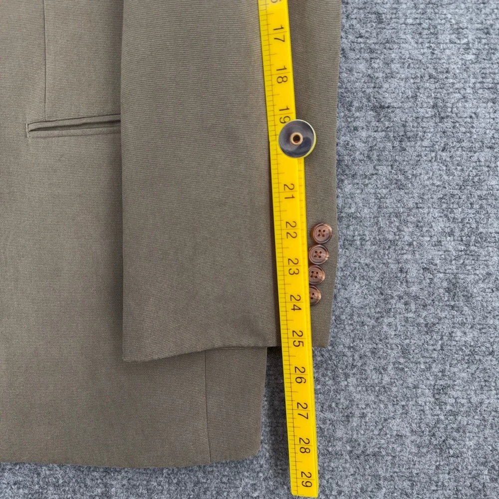 Lauren Ralph Lauren Mens 43R Taupe Brown Two Button Sport Coat Blazer Jacket‎